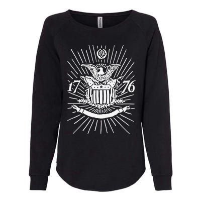 1776 E Pluribus Unum Womens California Wash Sweatshirt