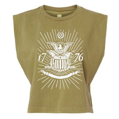 1776 E Pluribus Unum Garment-Dyed Women's Muscle Tee