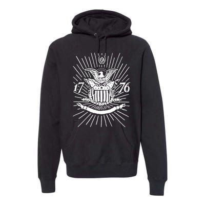 1776 E Pluribus Unum Premium Hoodie