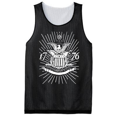 1776 E Pluribus Unum Mesh Reversible Basketball Jersey Tank