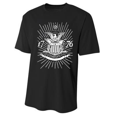 1776 E Pluribus Unum Performance Sprint T-Shirt