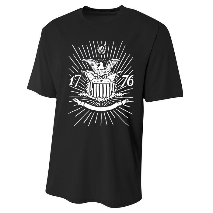 1776 E Pluribus Unum Performance Sprint T-Shirt