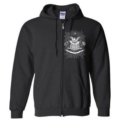 1776 E Pluribus Unum Full Zip Hoodie