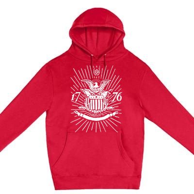 1776 E Pluribus Unum Premium Pullover Hoodie