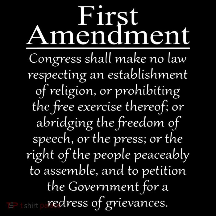 1st First Amendment US Constitution Patriot US History Impact Tech Backpack