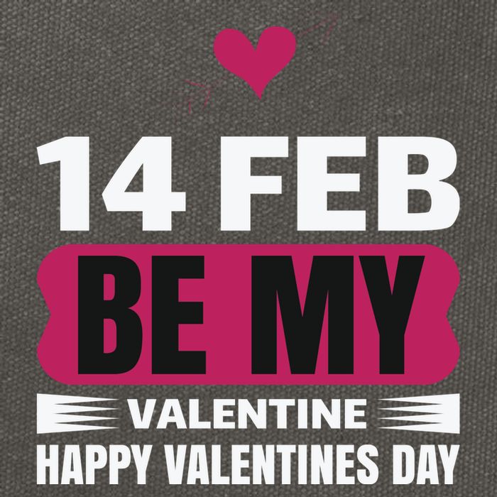 14 Feb Be My Valentine Cotton Canvas Backpack