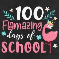 100 Flamazing Days of School Flamingo 100th Day Teachers Hat