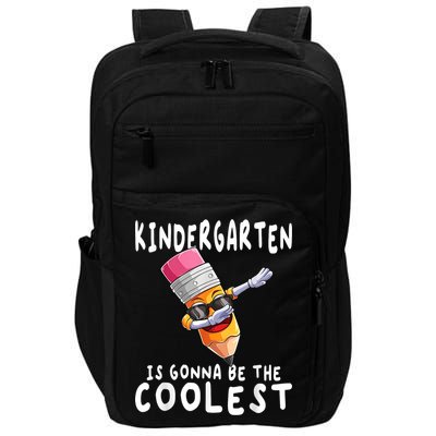 1st First Day Of Kindergarten Coolest Back To School Boy Impact Tech Backpack