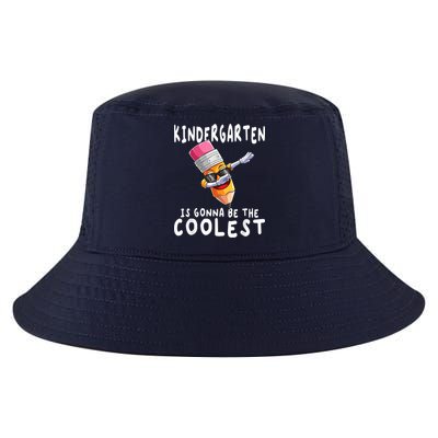 1st First Day Of Kindergarten Coolest Back To School Boy Cool Comfort Performance Bucket Hat