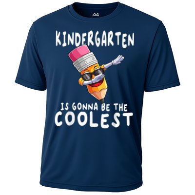 1st First Day Of Kindergarten Coolest Back To School Boy Performance Shirt