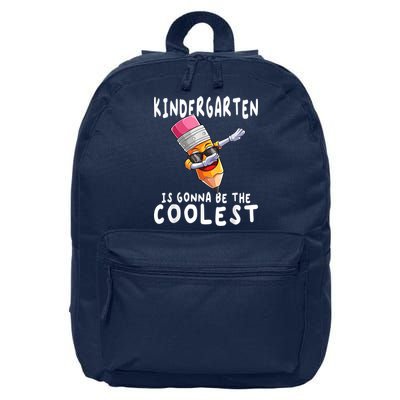 1st First Day Of Kindergarten Coolest Back To School Boy 16 in Basic Backpack