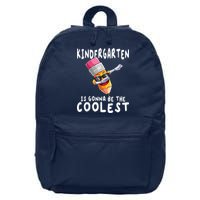 1st First Day Of Kindergarten Coolest Back To School Boy 16 in Basic Backpack