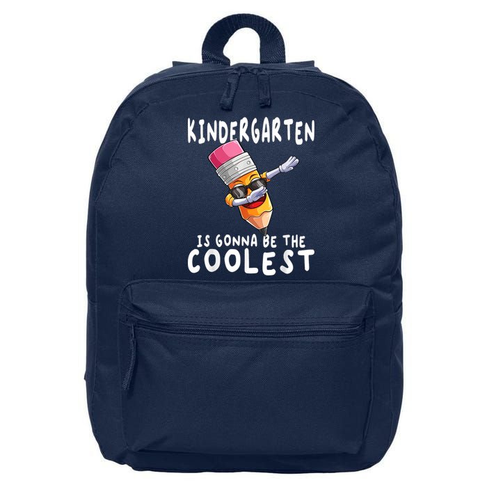 1st First Day Of Kindergarten Coolest Back To School Boy 16 in Basic Backpack