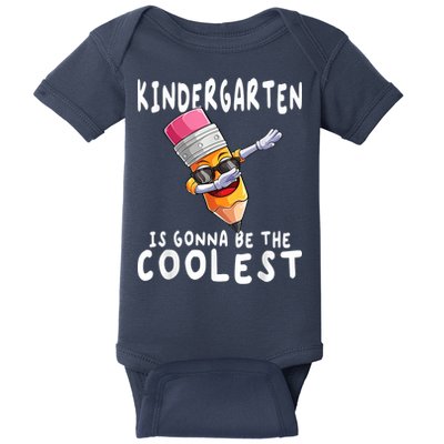 1st First Day Of Kindergarten Coolest Back To School Boy Baby Bodysuit