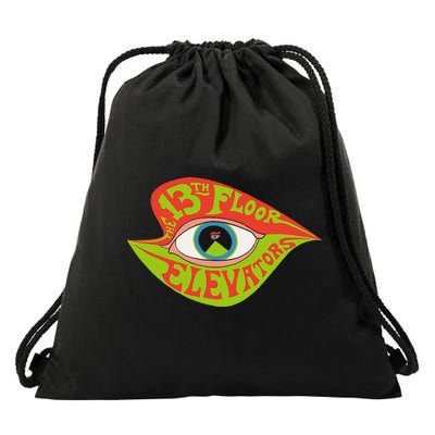 13th Floor Elevators Drawstring Bag