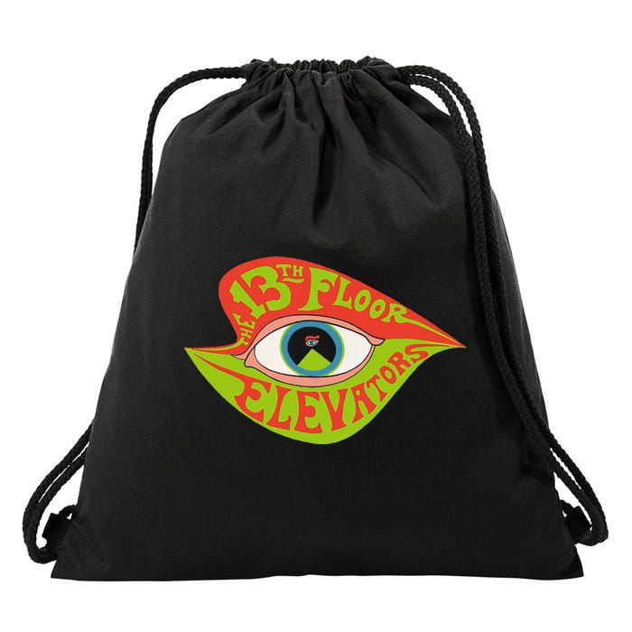 13th Floor Elevators Drawstring Bag