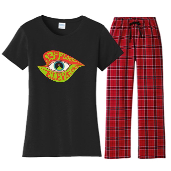 13th Floor Elevators Women's Flannel Pajama Set