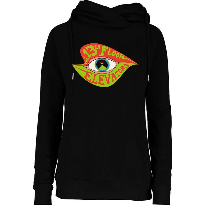 13th Floor Elevators Womens Funnel Neck Pullover Hood