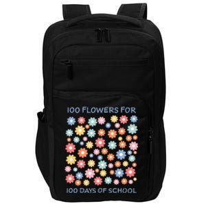 100 Flowers For 100 Days Of School Impact Tech Backpack