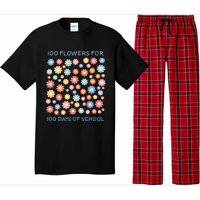 100 Flowers For 100 Days Of School Pajama Set