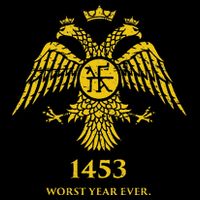 1453 Funny Fall Of Constantinople Byzantine T-Shirt