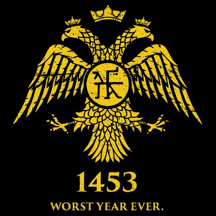 1453 Funny Fall Of Constantinople Byzantine T-Shirt
