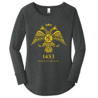 1453 Funny Fall Of Constantinople Byzantine Women's Perfect Tri Tunic Long Sleeve Shirt