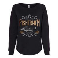 1956 Finest Fisherman 65 Year Old 65th Birthday Fishing Womens California Wash Sweatshirt