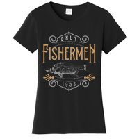 1956 Finest Fisherman 65 Year Old 65th Birthday Fishing Women's T-Shirt