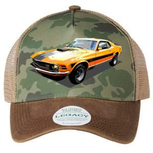 1970 Ford Mustang Mach I, Ideal Birthday Present Or Gift Legacy Tie Dye Trucker Hat