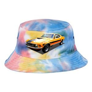 1970 Ford Mustang Mach I, Ideal Birthday Present Or Gift Tie Dye Newport Bucket Hat