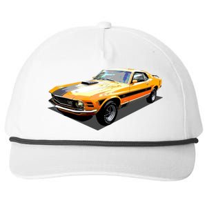 1970 Ford Mustang Mach I, Ideal Birthday Present Or Gift Snapback Five-Panel Rope Hat