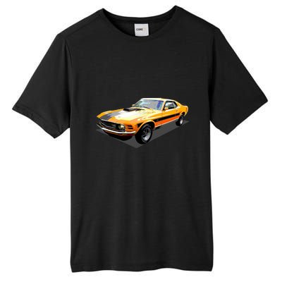 1970 Ford Mustang Mach I, Ideal Birthday Present Or Gift Tall Fusion ChromaSoft Performance T-Shirt