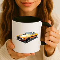 1970 Ford Mustang Mach I, Ideal Birthday Present Or Gift Mug