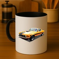 1970 Ford Mustang Mach I, Ideal Birthday Present Or Gift Mug