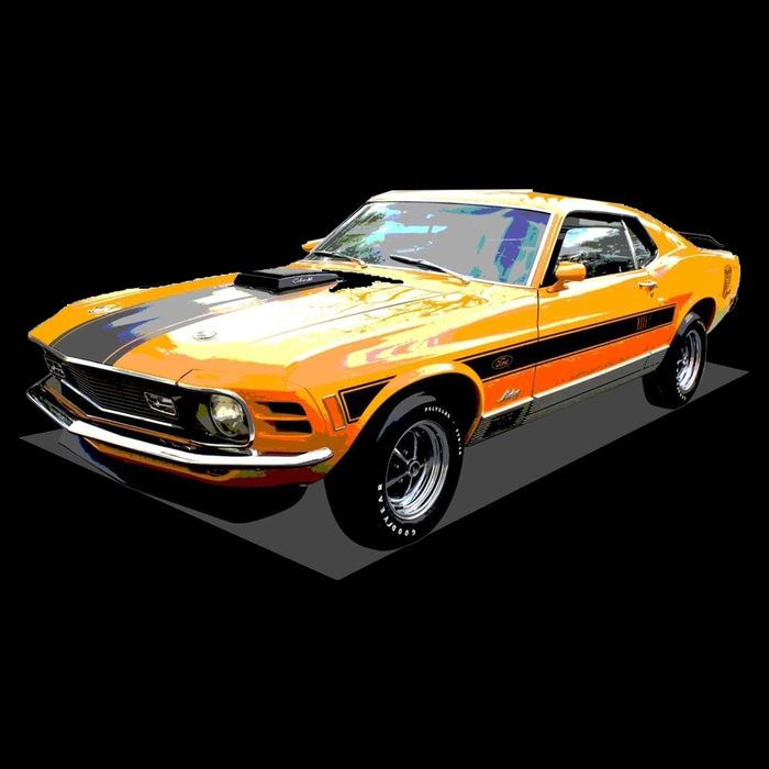 1970 Ford Mustang Mach I, Ideal Birthday Present Or Gift Mug