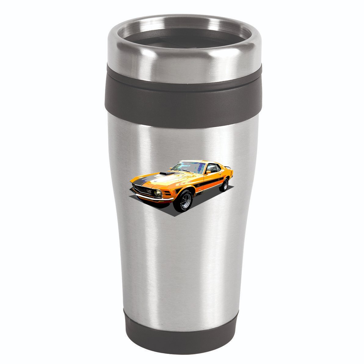 1970 Ford Mustang Mach I, Ideal Birthday Present Or Gift 16oz Travel Tumbler