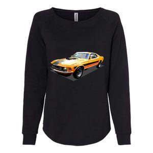 1970 Ford Mustang Mach I, Ideal Birthday Present Or Gift Womens California Wash Sweatshirt