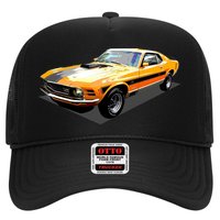 1970 Ford Mustang Mach I, Ideal Birthday Present Or Gift Trucker Hat