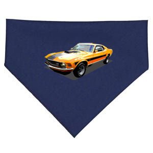 1970 Ford Mustang Mach I, Ideal Birthday Present Or Gift USA-Made Doggie Bandana