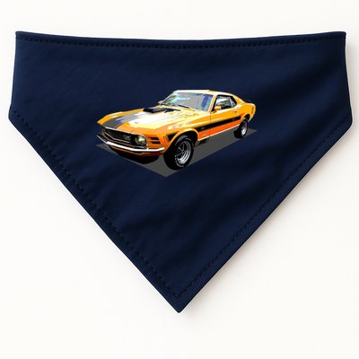 1970 Ford Mustang Mach I, Ideal Birthday Present Or Gift USA-Made Doggie Bandana
