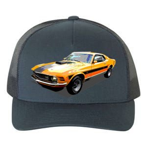 1970 Ford Mustang Mach I, Ideal Birthday Present Or Gift Yupoong Adult 5-Panel Trucker Hat