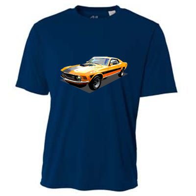 1970 Ford Mustang Mach I, Ideal Birthday Present Or Gift Cooling Performance Crew T-Shirt