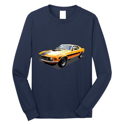 1970 Ford Mustang Mach I, Ideal Birthday Present Or Gift Long Sleeve Shirt