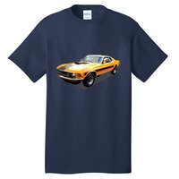 1970 Ford Mustang Mach I, Ideal Birthday Present Or Gift Tall T-Shirt