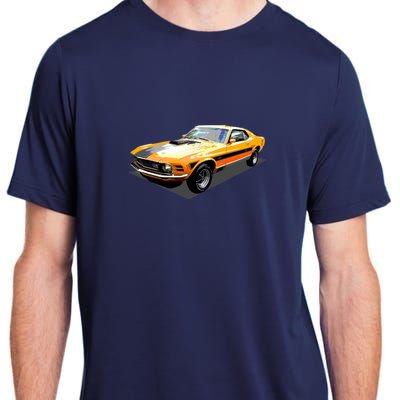 1970 Ford Mustang Mach I, Ideal Birthday Present Or Gift Adult ChromaSoft Performance T-Shirt