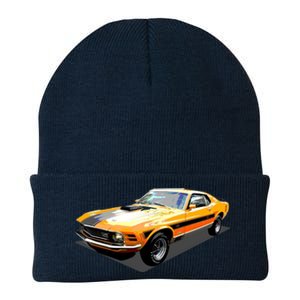 1970 Ford Mustang Mach I, Ideal Birthday Present Or Gift Knit Cap Winter Beanie