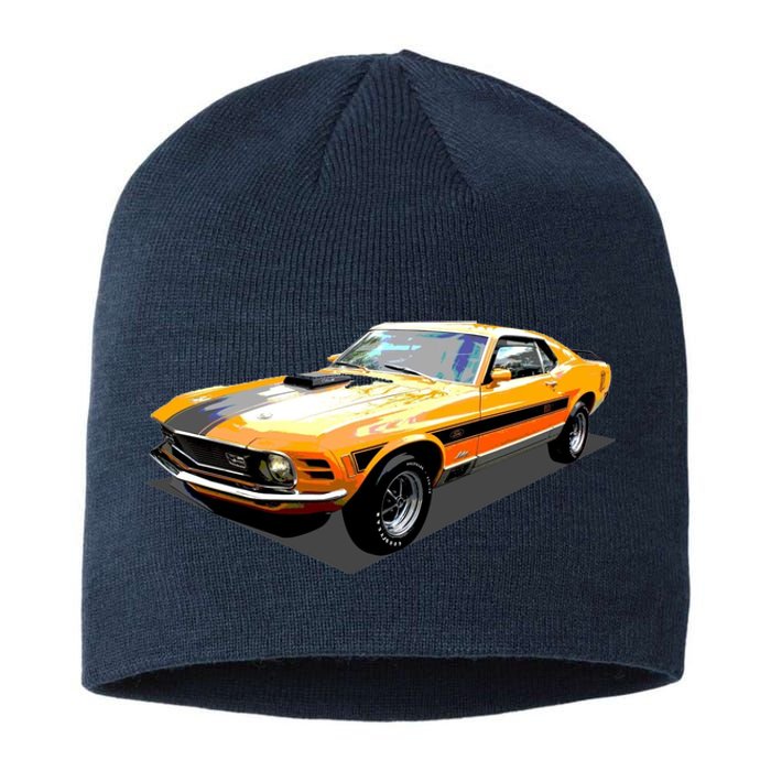 1970 Ford Mustang Mach I, Ideal Birthday Present Or Gift Sustainable Beanie