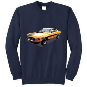 1970 Ford Mustang Mach I, Ideal Birthday Present Or Gift Tall Sweatshirt