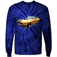 1970 Ford Mustang Mach I, Ideal Birthday Present Or Gift Tie-Dye Long Sleeve Shirt